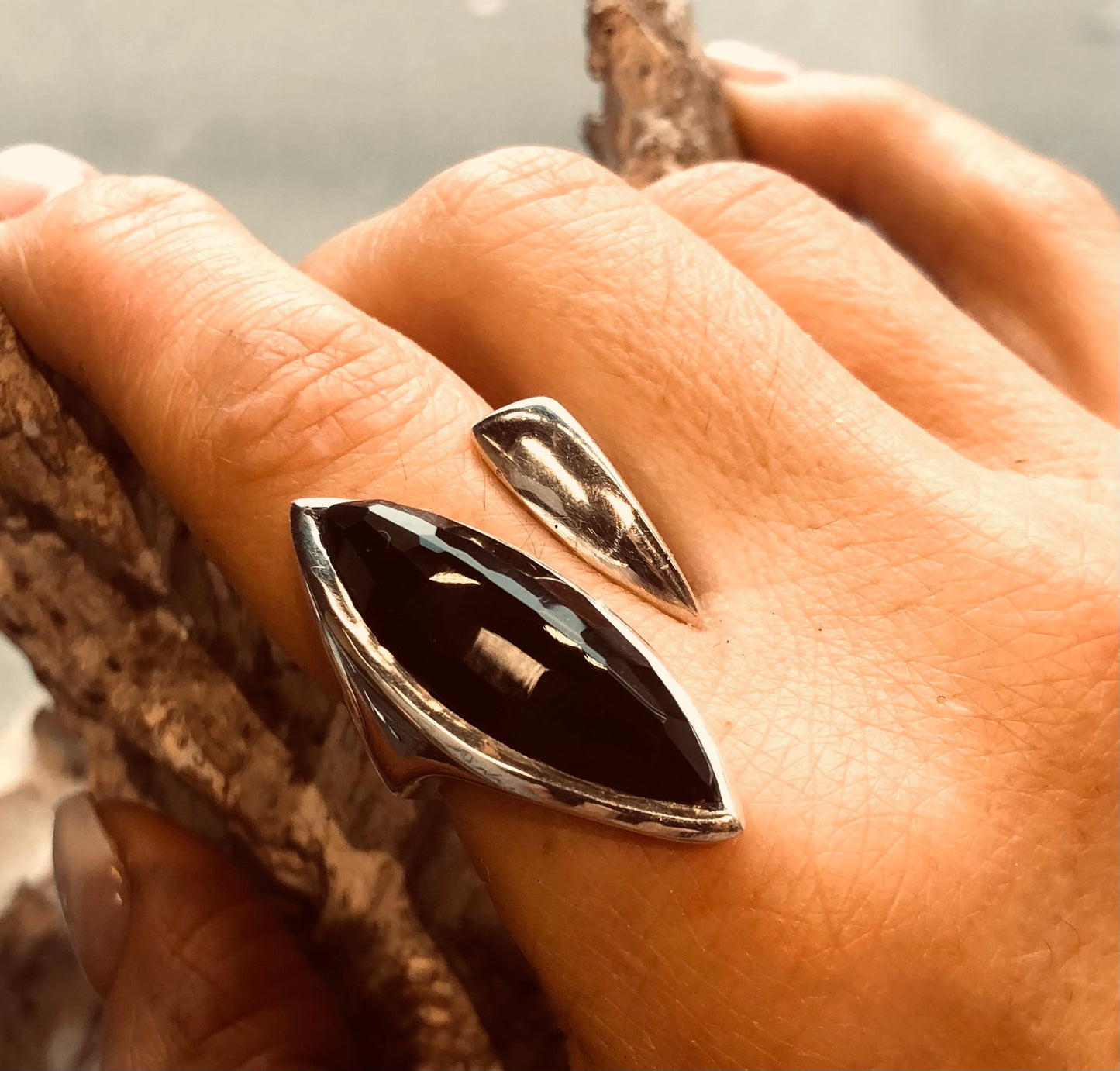 LIBERTÉ Ring Onyx Grande